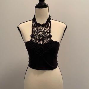 Black Lace tank top